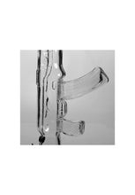Load image into Gallery viewer, AK47 Zombie Chaser Glass Machine Gun Bong with Kickhole = 50cm