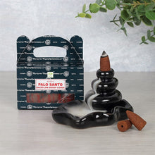 Load image into Gallery viewer, SATYA PALO SANTO BACKFLOW DHOOP CONES