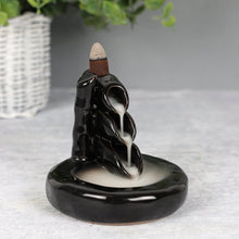 Load image into Gallery viewer, BAMBOO WATERFALL BACKFLOW INCENSE BURNER