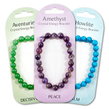 Load image into Gallery viewer, Crystal Energy Bracelets - CHOICE OF 12