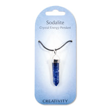 Load image into Gallery viewer, Crystal Energy Pendants- CHOICE OF 12