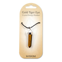 Load image into Gallery viewer, Crystal Energy Pendants- CHOICE OF 12