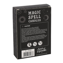Load image into Gallery viewer, PACK OF 12 PURPLE 'PROSPERITY' SPELL CANDLES