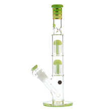 Load image into Gallery viewer, Grace Glass Big Cane Green Barrel Tree arm Perc Bong - 41cm