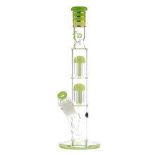 Load image into Gallery viewer, Grace Glass Big Cane Green Barrel Tree arm Perc Bong - 41cm