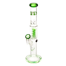 Load image into Gallery viewer, Grace Glass Green Cane 37cm Waterpipe