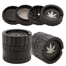Load image into Gallery viewer, Amsterdam Black Grinder- 4part- 63mm