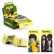 Load image into Gallery viewer, G-ROLLZ 'Kung Fu Dogs' Bamboo Unbleached - 50 KS Papers + Tips & Tray