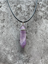Load image into Gallery viewer, Amethyst Fixed Point Pendant