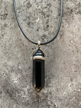 Load image into Gallery viewer, Black Onyx Fixed Point Pendant