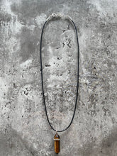 Load image into Gallery viewer, Tigers Eye Fixed Point Pendant