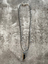 Load image into Gallery viewer, Black Onyx Fixed Point Pendant