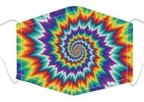 Load image into Gallery viewer, Face Mask - Tie Dye Spiral