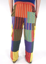 Load image into Gallery viewer, Block Print Cargo pocket Trousers