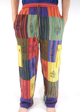 Load image into Gallery viewer, Block Print Cargo pocket Trousers