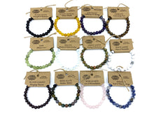 Load image into Gallery viewer, Gemstone POWER Bracelets - CHOICE OF 12