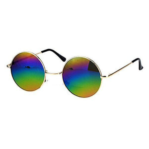 Rainbow Lens Mirrored Penny Sunglasses