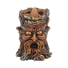 Load image into Gallery viewer, Aged Oak Tree Spirit Backflow Incense Burner
