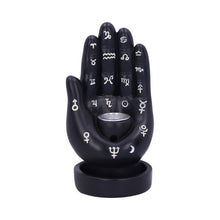 Load image into Gallery viewer, Palmistry Backflow Incense Burner - Black