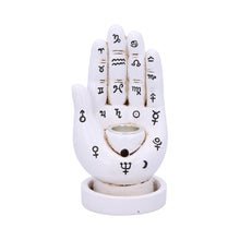 Load image into Gallery viewer, Palmistry Backflow Incense Burner - White
