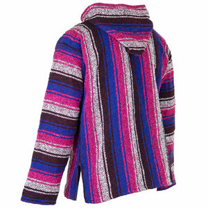 Mexican Baja Jerga Hoody - Mexican pink