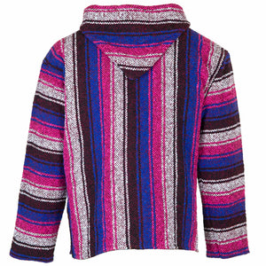 Mexican Baja Jerga Hoody - Mexican pink