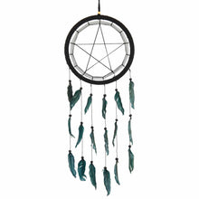 Load image into Gallery viewer, Black Pentacle Dreamcatcher
