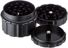 Load image into Gallery viewer, OCB Aluminium Herb Grinder with Diamond Cut Black Matte 50 mm
