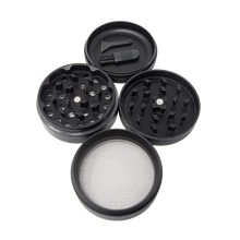 Load image into Gallery viewer, King Palm 62mm Black Ceramic Coated Herb Grinder

