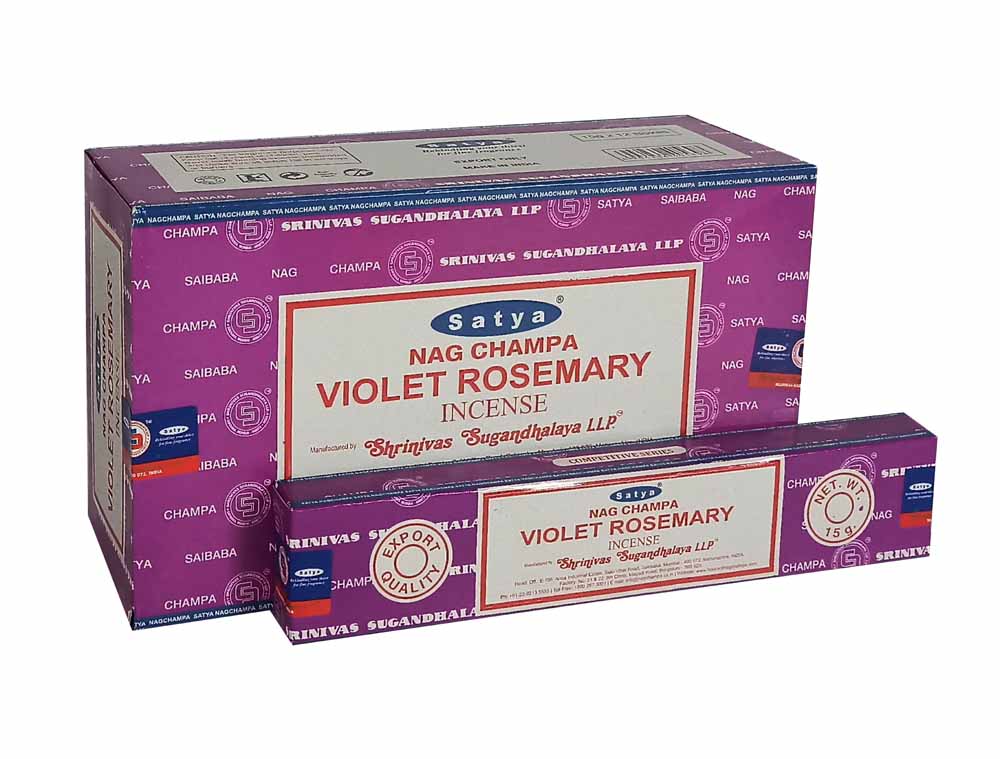 Violet Rosemary Incense Sticks