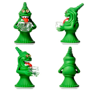 Silicone Green Slime Monster Pipe