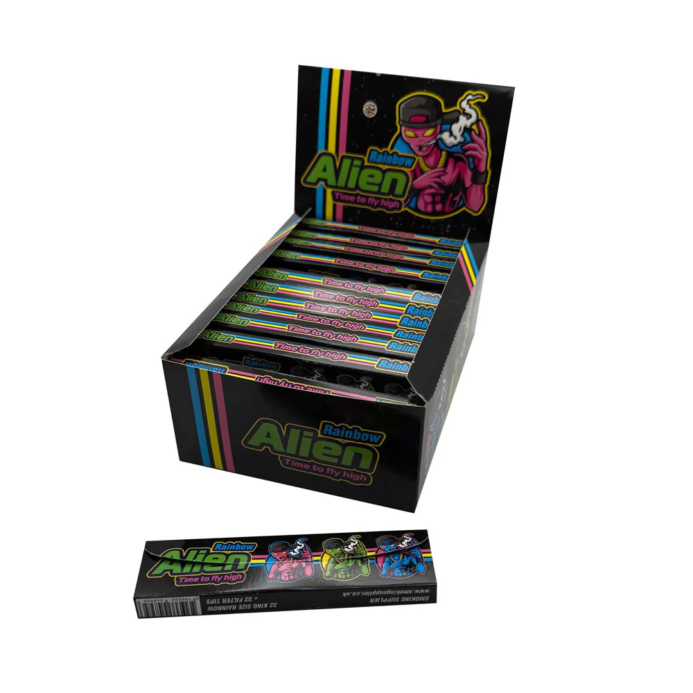 Alien Rainbow Kingsize Slim + Tips