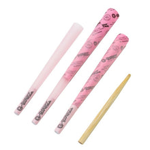Load image into Gallery viewer, G-Rollz Banksy Graffiti &quot;Thug for Life&quot; Pink King Size Pre Rolled Cones - 3 Pack
