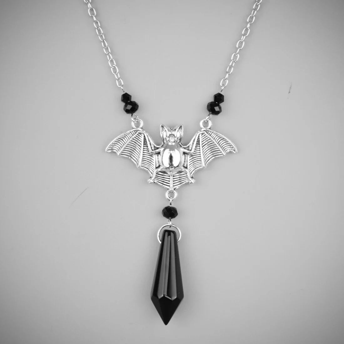 BAT CRYSTAL NECKLACE