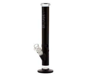 Boost Pro Straight Glass Ice Black Bong Black – 55cm