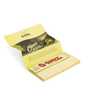 G-ROLLZ Cheech & Chong(TM) Classic Set 2 - Organic Hemp Extra Thin - 50 KS Papers + Tips & Tray