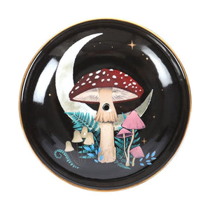 Forest Mushroom Ceramic Incense Stick Holder