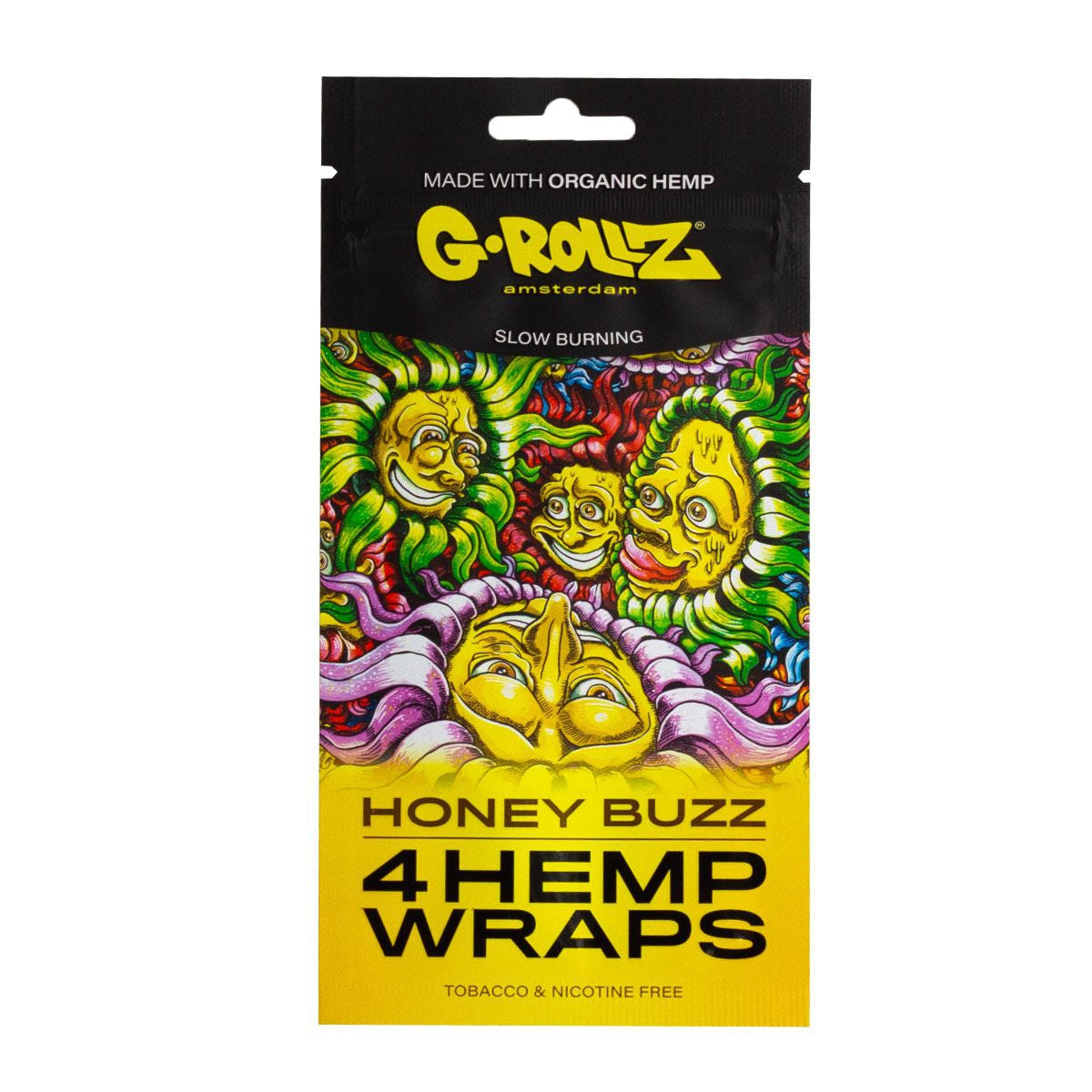G-Rollz Honey Flavoured Hemp Wraps – 4 Pack