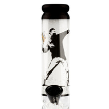 Load image into Gallery viewer, Grace Glass Banksy&#39;s Graffiti&#39; Flower Thrower&#39; 34cm Bong
