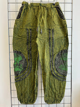 Load image into Gallery viewer, Stone Washed Mushroom Trousers – GREEN
