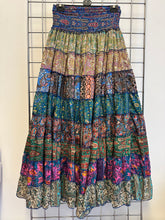 Load image into Gallery viewer, Recycled Saree Skirt/Dress

