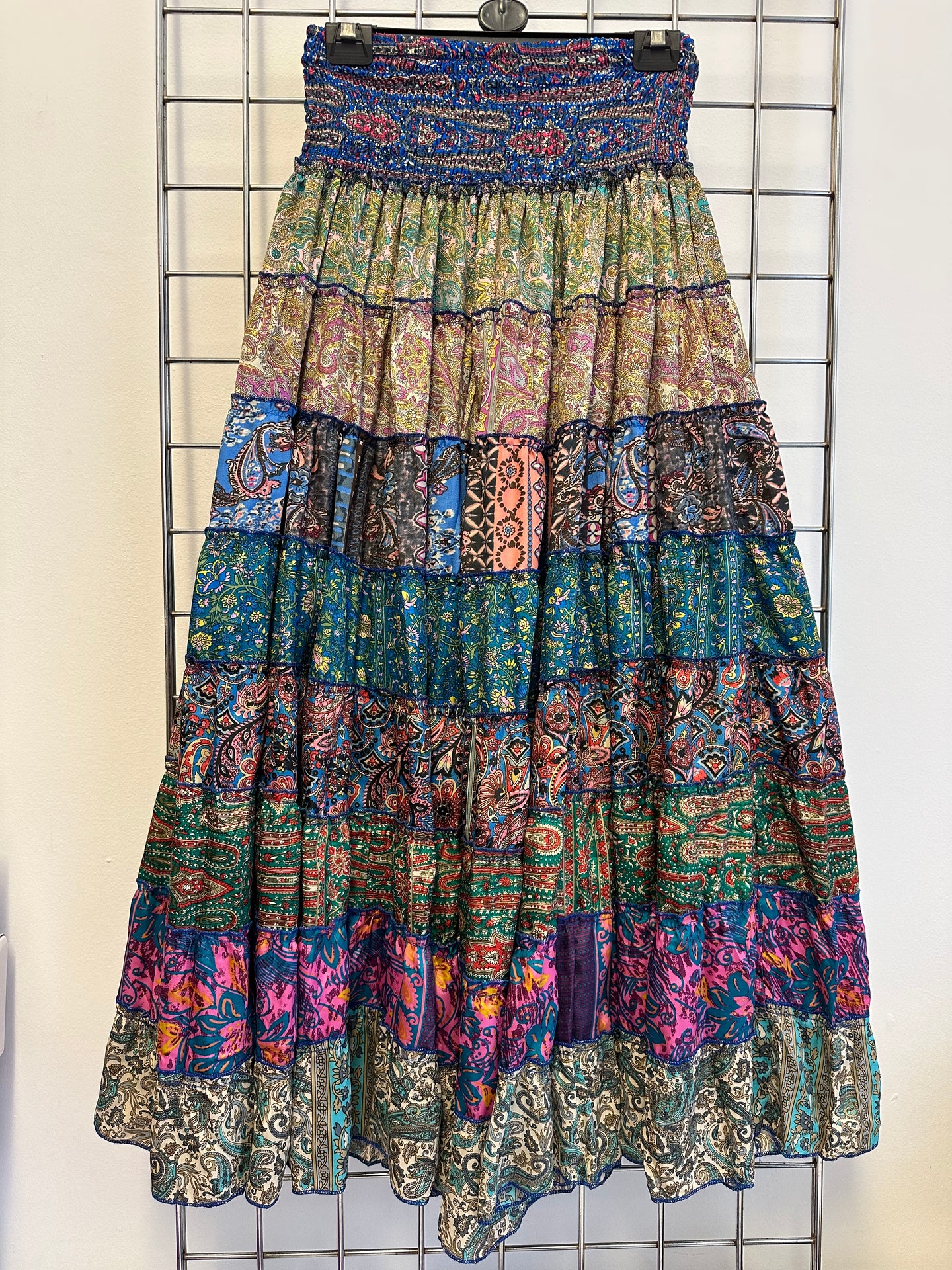 Recycled Saree Skirt/Dress