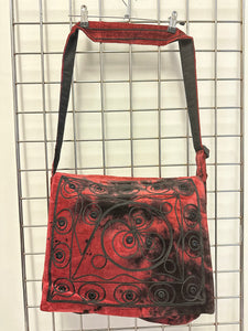 Vintage Indian Velvet Embroidered Side Bag