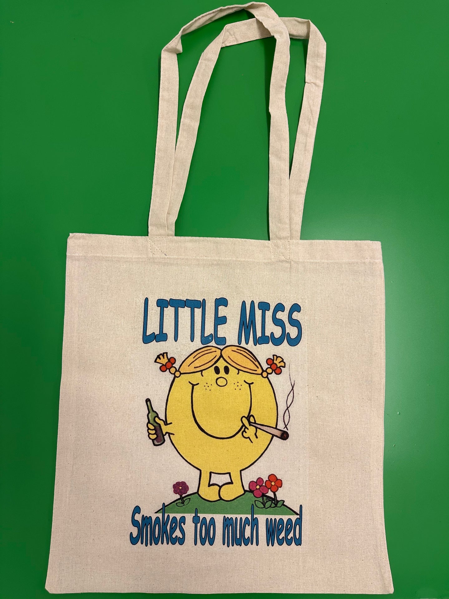 thumbnail image 2 of CMNIM Marijuana Gift Tote Bag - 420 Gift - A Day Without Weed 2 of 13