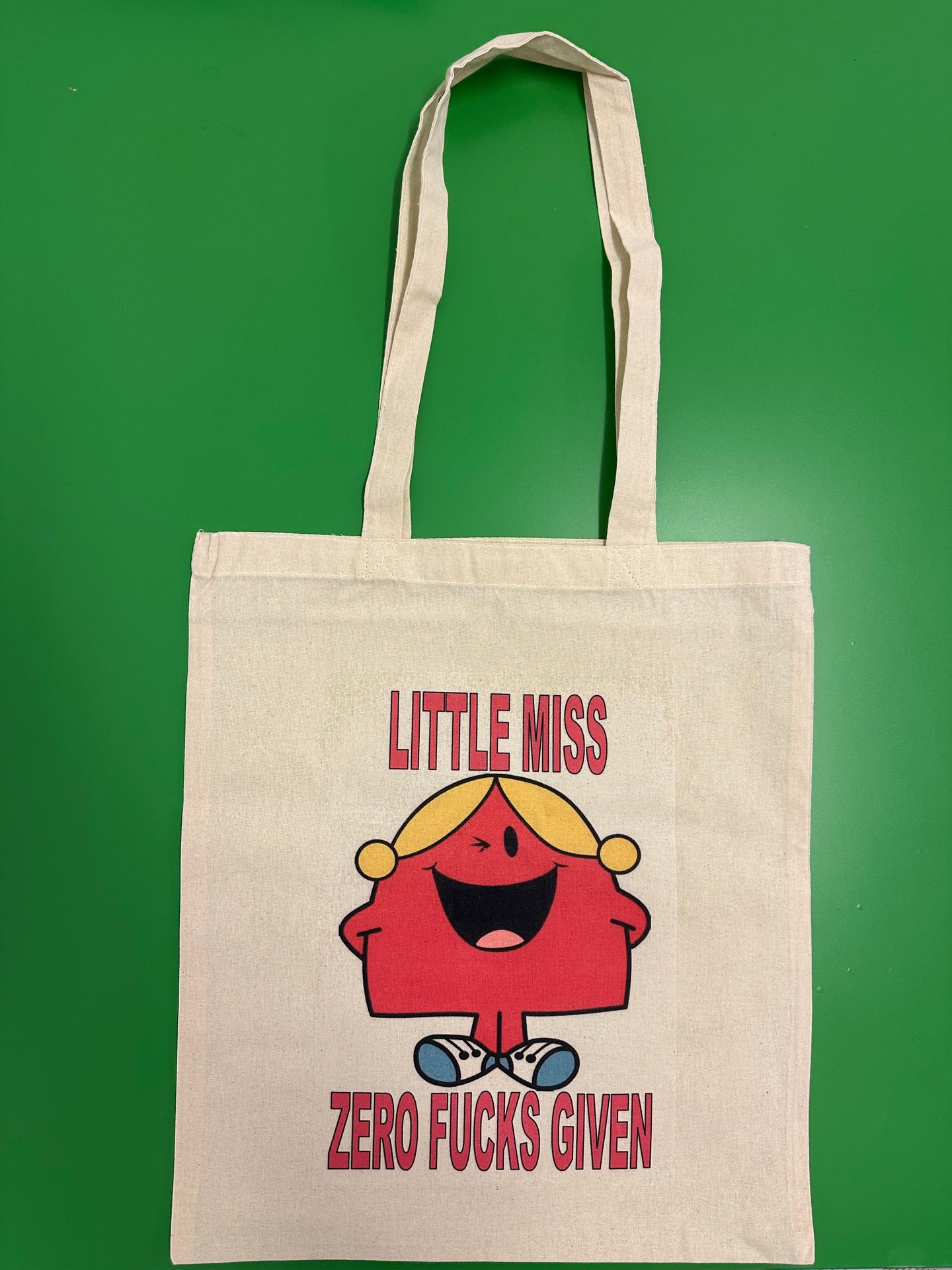 Little Miss Zero F##cks Given Tote Bag