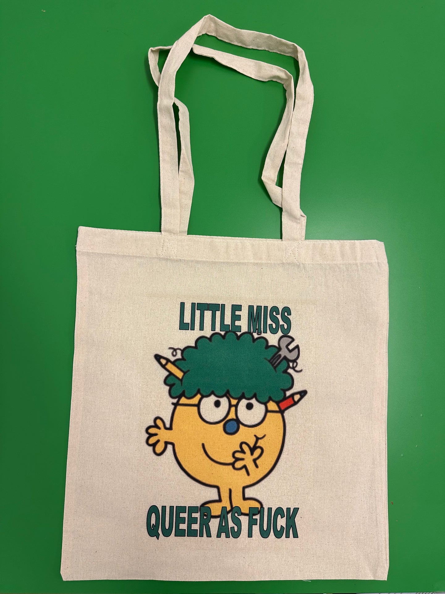Little Miss Queer As Fuck Tote Bag