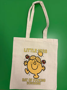 Little Miss Ray Of F##King Sunshine Tote Bag