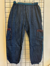Load image into Gallery viewer, Acid Wash Trousers – BLUE (4)
