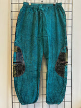 Load image into Gallery viewer, Acid Wash Trousers – TEAL (6)
