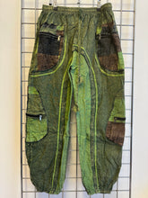 Load image into Gallery viewer, Acid Wash Trousers – GREEN (8)
